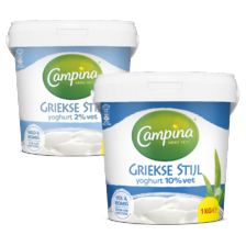 Campina Griekse stijl yoghurt